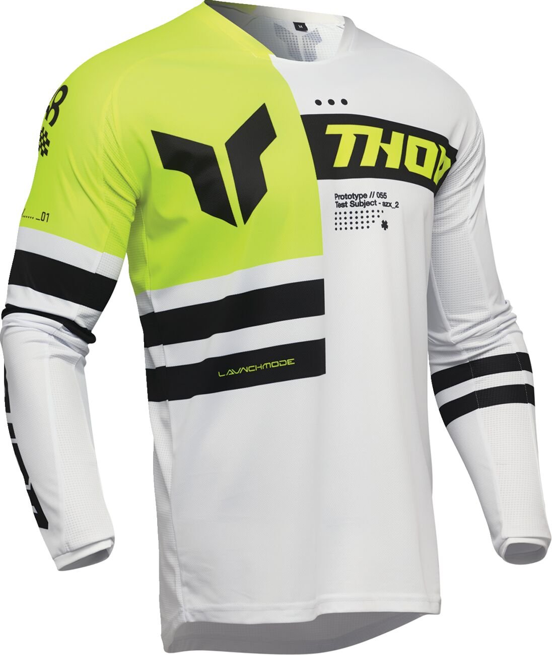 THOR LAUNCHMODE Dozer Crosströja Acid/ Svart/ Hi-Vis Gul/ Vit
