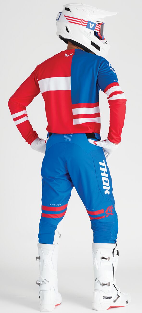 THOR LAUNCHMODE Patriot Crosströja Blå/ Röd/ Vit - 5