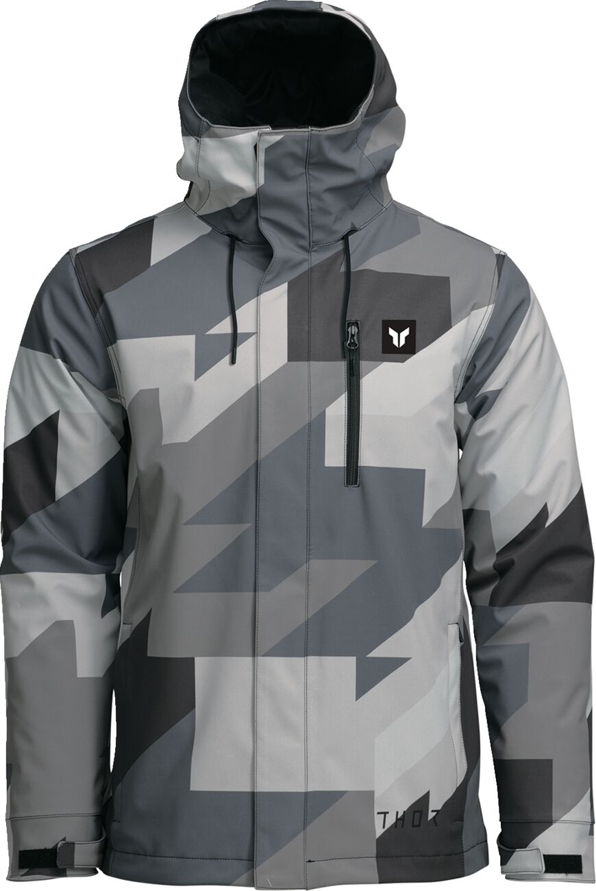 THOR Brave Tour Endurojacka Camo Black/ Dark Grey/ Grå