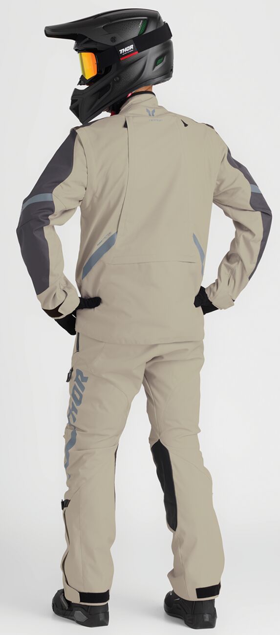 THOR Terrain Jacket Black/ Sand - 5