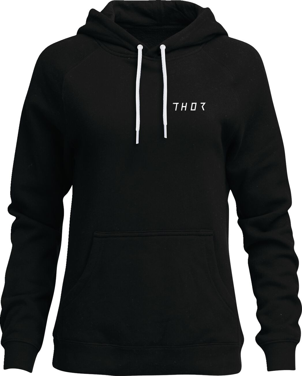 THOR Women's Trax Pullover Hoodie Svart/ Vit