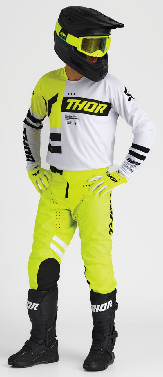 Guantes LAUNCHMODE THOR Acid/ Blanco - 5
