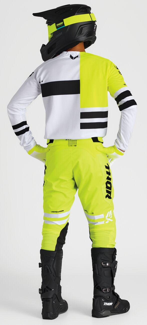 Guantes LAUNCHMODE THOR Acid/ Blanco - 8