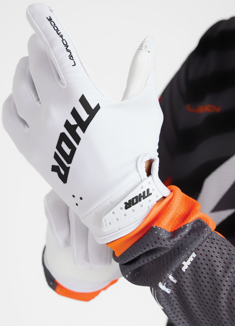 THOR LAUNCHMODE Handschuhe Wieß - 4