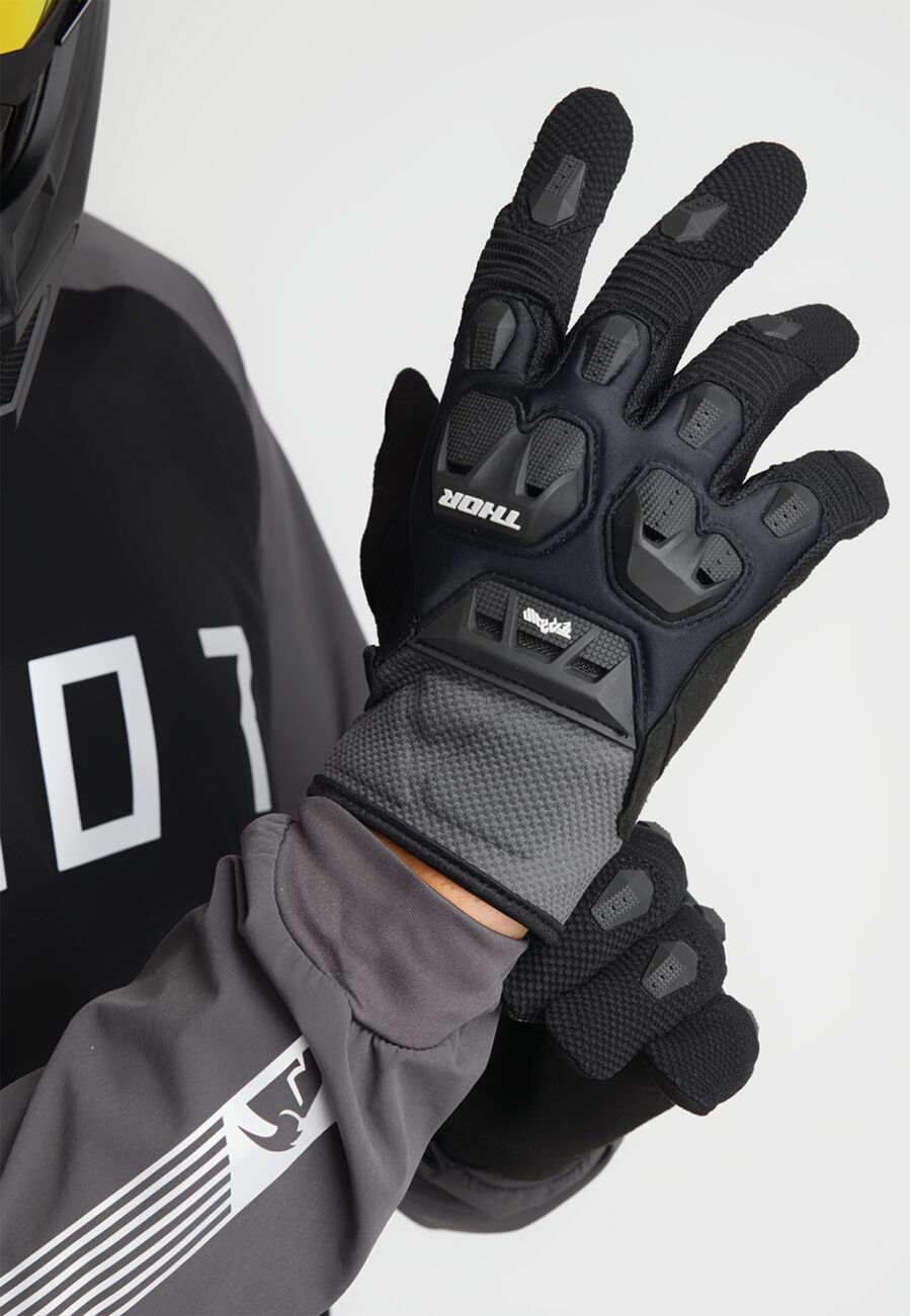 THOR Terrain Handschuhe Schwarz/ Charcoal - 4