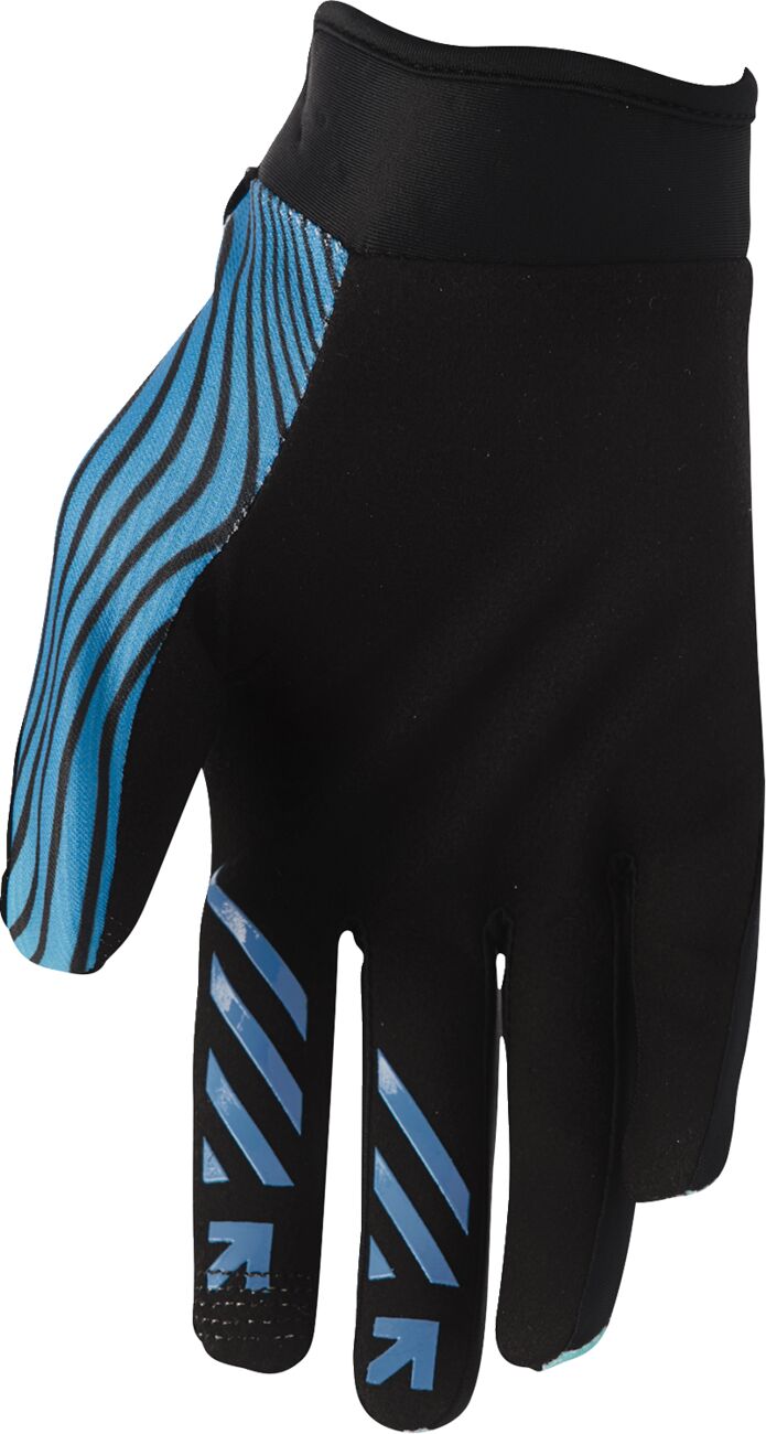 Gants LAUNCHMODE Identity THOR Noir/ Teal - 2