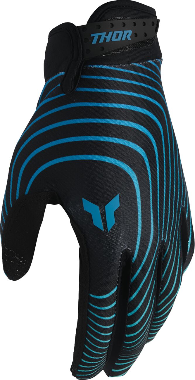 Gants LAUNCHMODE Identity THOR Noir/ Teal - 3