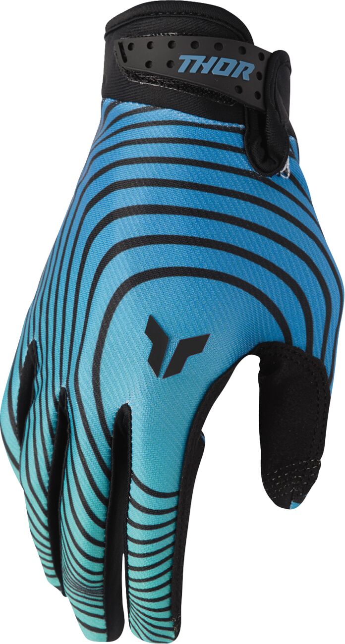 Gants LAUNCHMODE Identity THOR Noir/ Teal
