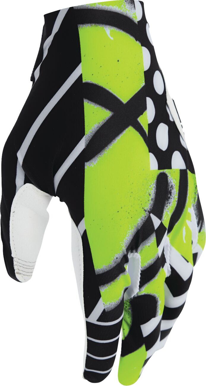 THOR SPORTMODE Anarchy Handschuhe Schwarz/ Grün/ Wieß - 4