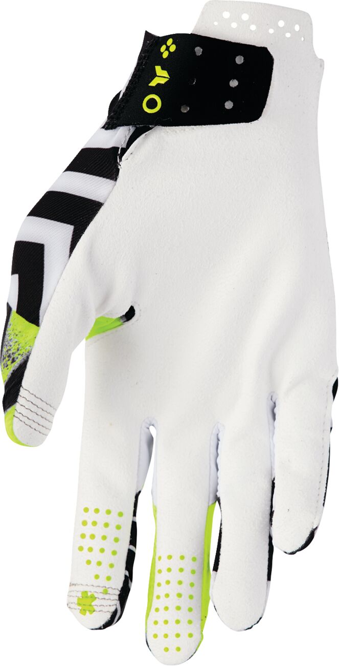 THOR SPORTMODE Anarchy Handschuhe Schwarz/ Grün/ Wieß - 2