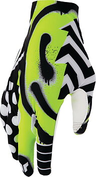 THOR SPORTMODE Anarchy Handschuhe Schwarz/ Grün/ Wieß