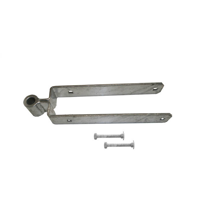 Hinge for wooden gate 300 mm incl. screw, builds approx. 10 cm