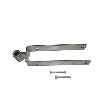 Gångjärn för trägrind 300 mm  inkl. skruv, bygger ca 10 cm