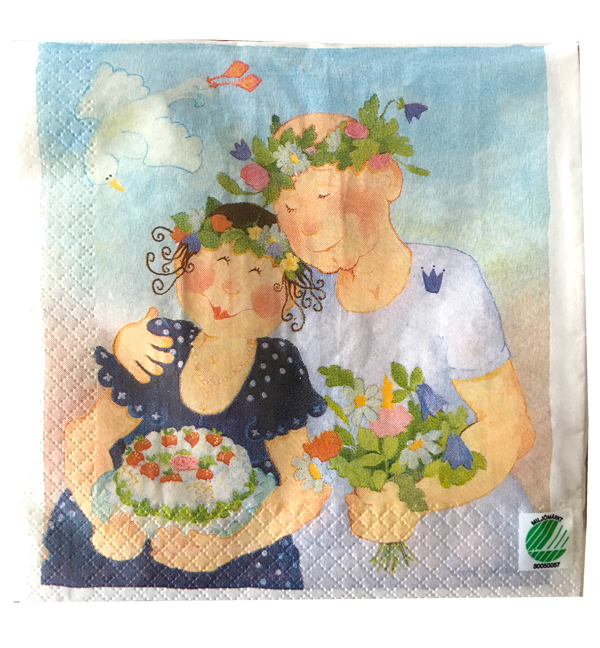 Birgitta Lindeblad Servetter - Kålle & Ada