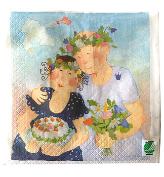 Birgitta Lindeblad Servetter - Kålle & Ada