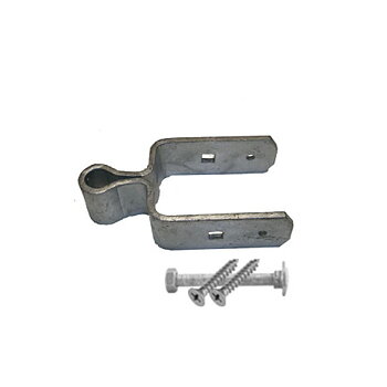 Gångjärn för trägrind 125 mm  inkl. skruv, bygger ca 10 cm