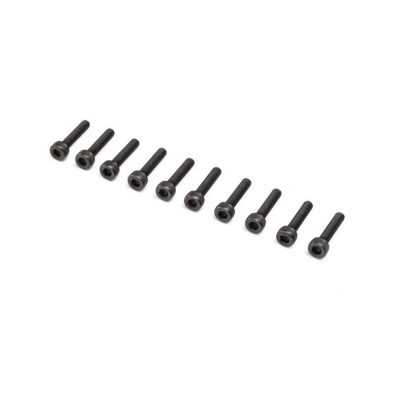 LOSI Cap Head Screws, M3 x 14mm (10)