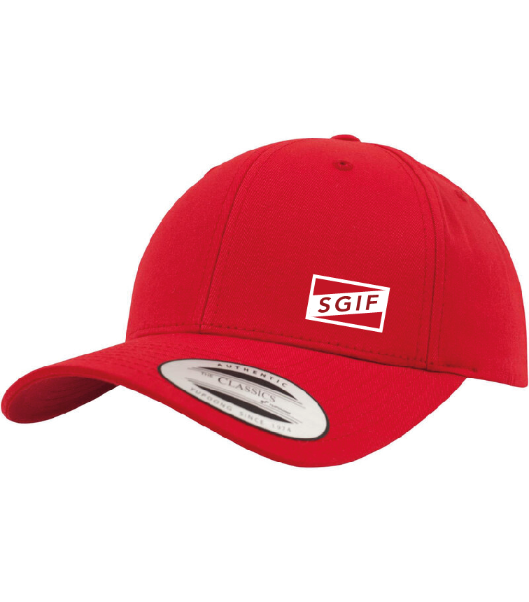 Classic Curved Snapback - SUPPORTER (Skivarps GIF)