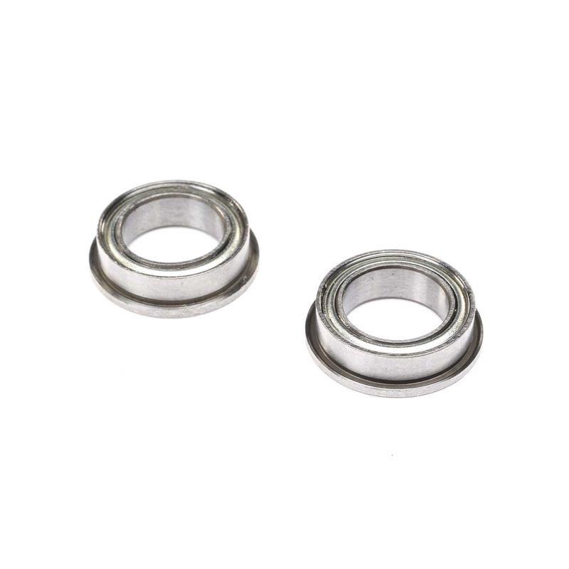 LOSI 8 x 12 x 3.5mm Ball Bearing, Flanged, Rubber (2)