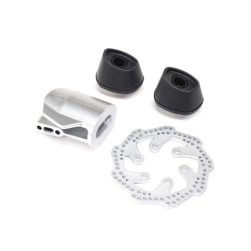LOSI Exhaust & Rear Brake Rotor: PM-MX/SM