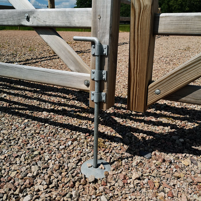 Ground spike for double gate 850 mm excl. screw - 2