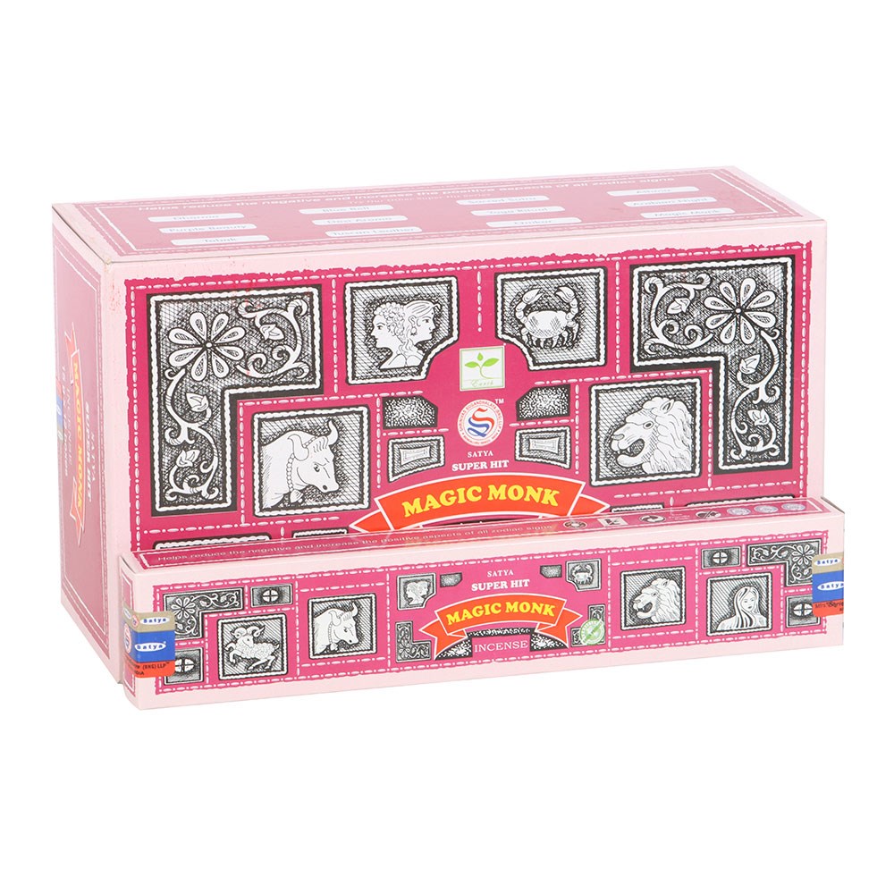 Superhit Magic Monk Rökelse Pinnar ,  Satya -  15gram paket - 2