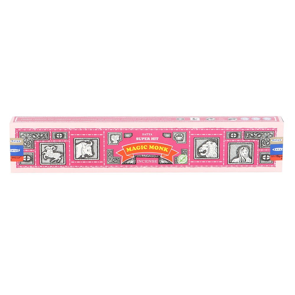 Superhit Magic Monk Rökelse Pinnar ,  Satya -  15gram paket