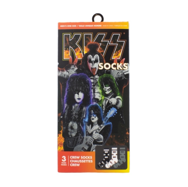 Kiss 3 Pair Socks In Gift Box