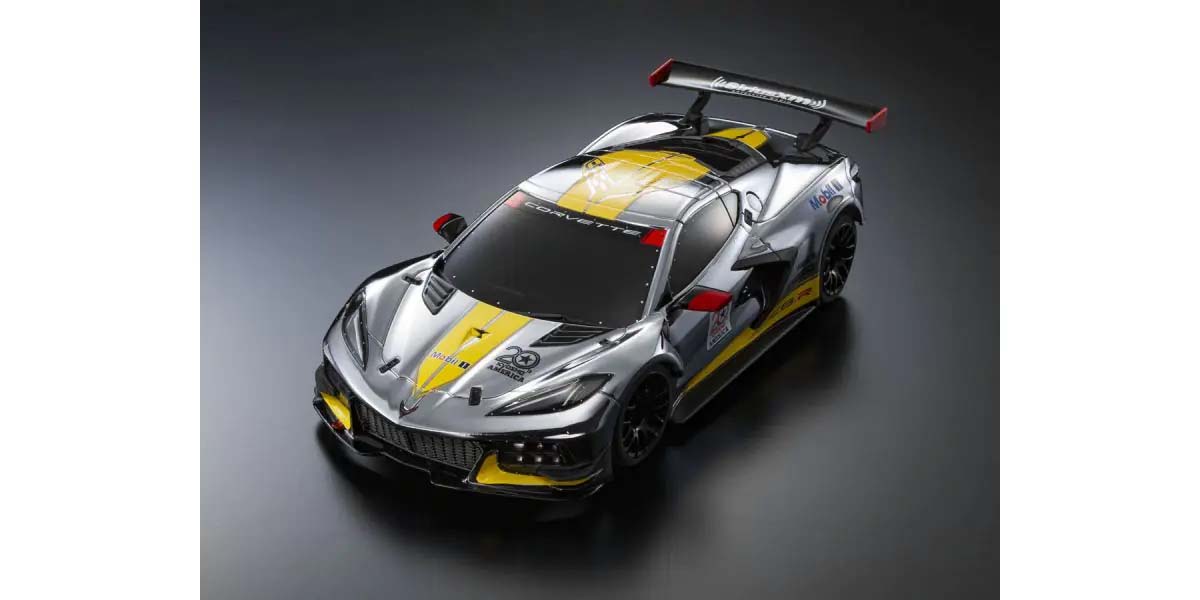 Kyosho K.32356CRY Mini-Z MR04 RWD Corvette C8-R Chrome 20th Anni (W-MM/KT531P) - 3