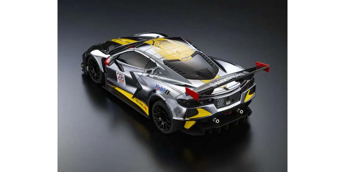 Kyosho K.32356CRY Mini-Z MR04 RWD Corvette C8-R Chrome 20th Anni (W-MM/KT531P) - 4