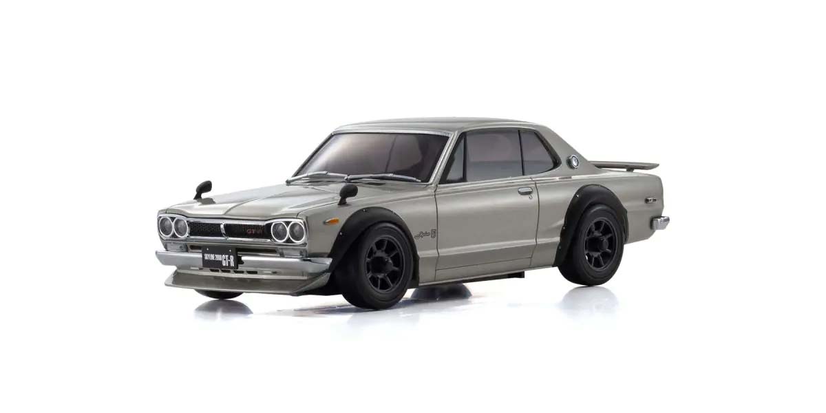 Kyosho K.32359S Mini-Z MR04 RWD Skyline 2000GT-R KPGC10 Silver (N-MM2/KT531P)