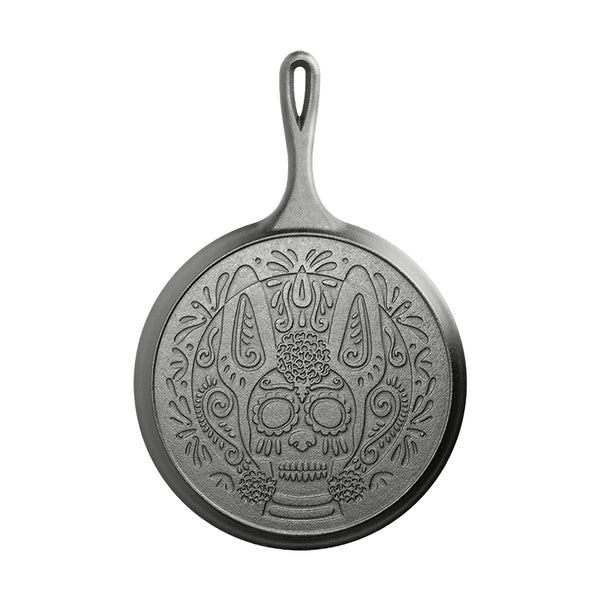 Lodge Cast   Iron   Xolo   Sugar   Skull   Griddle 