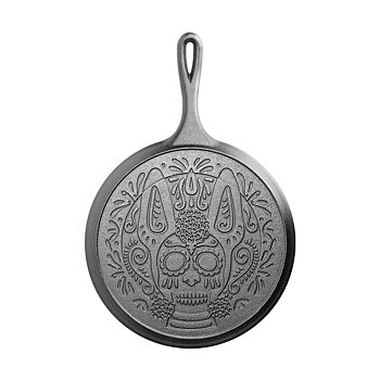 Lodge Cast   Iron   Xolo   Sugar   Skull   Griddle 