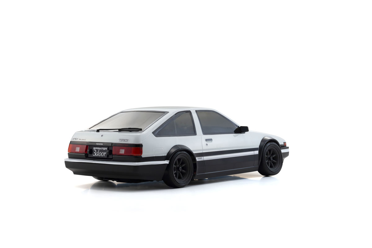 Kyosho K.34501B Fazer D2 Toyota Sprinter Trueno AE86 White 1:10 Drift Readyset - 3