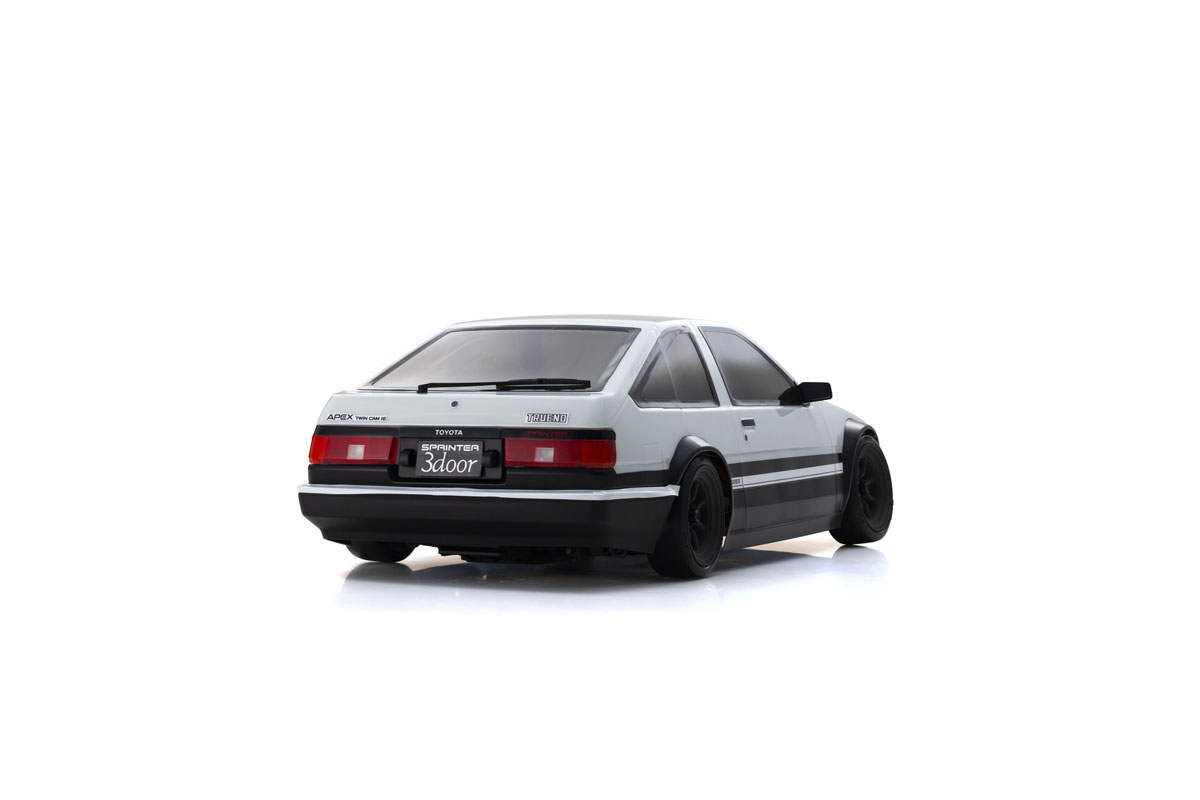 Kyosho K.34501B Fazer D2 Toyota Sprinter Trueno AE86 White 1:10 Drift Readyset - 6