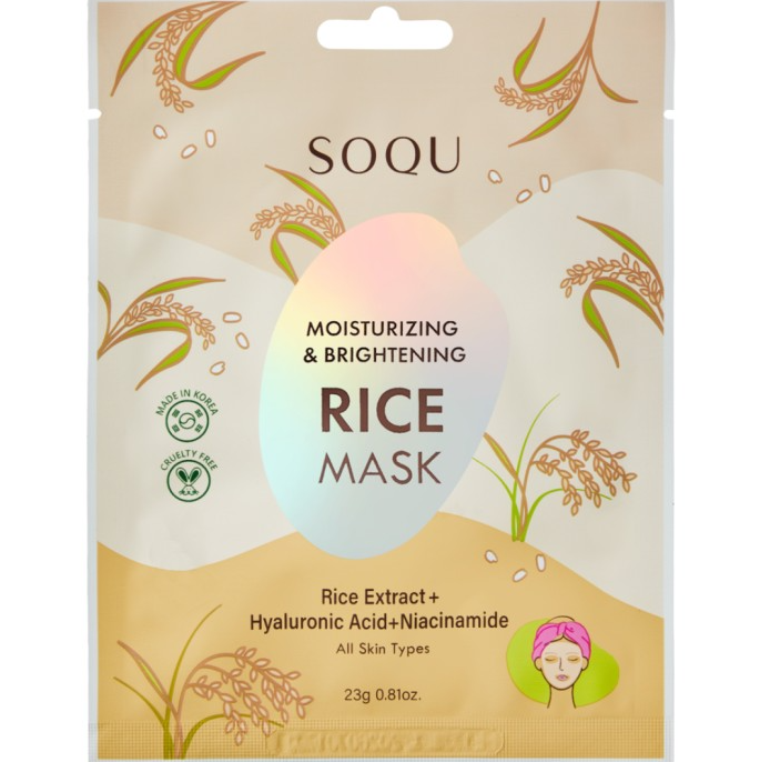 Soqu Rice Sheet Mask
