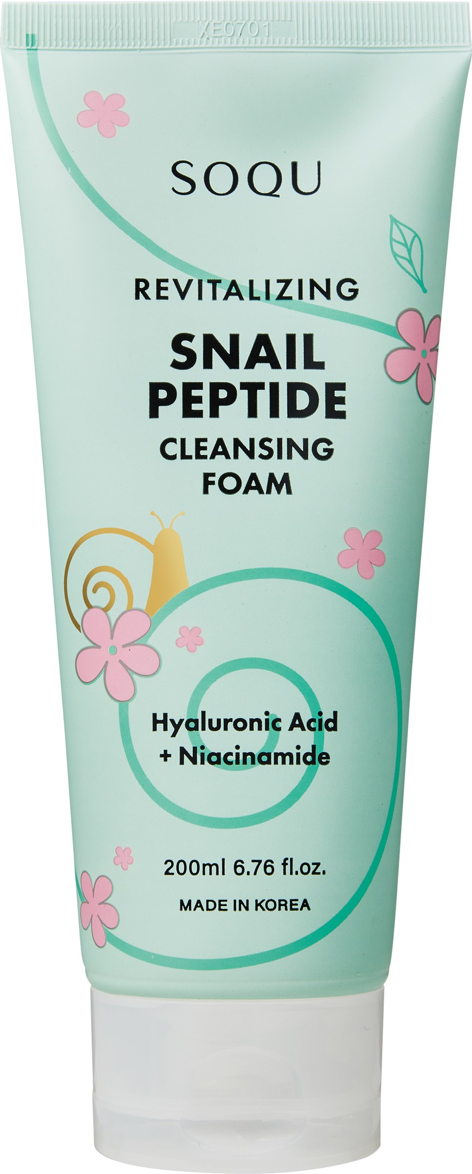 SOQU Snail Peptide Cleansing Foam 200 ml