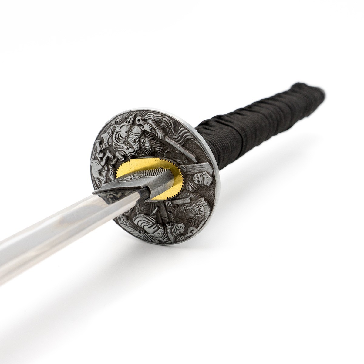 Stainless Steel Katana Maroon - 3