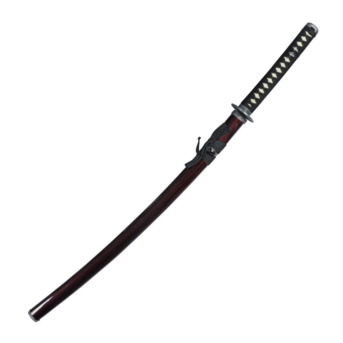 Stainless Steel Katana Maroon