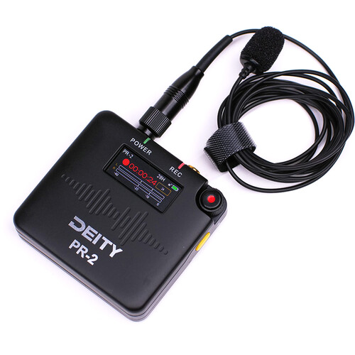 Deity PR-2 Stereo Pocket Recorder with Lavalier Mic - 4