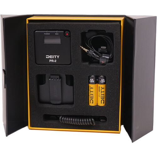 Deity PR-2 Stereo Pocket Recorder with Lavalier Mic - 7