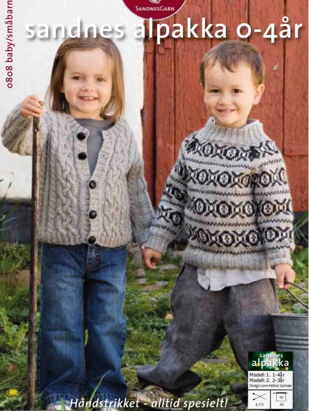 Sandnes katalog 0808 Alpakka 0-4 år