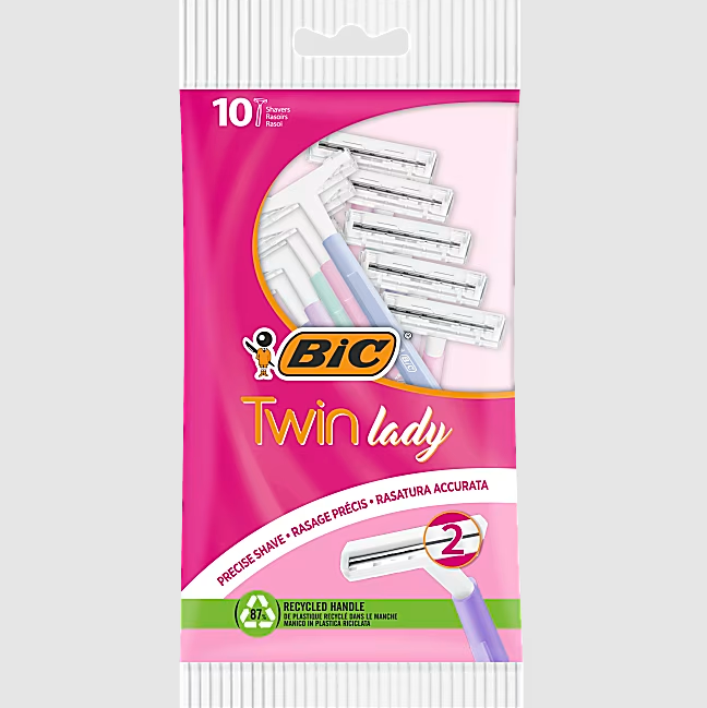 Rakhyvlar Twin Lady BIC. 10-pack.