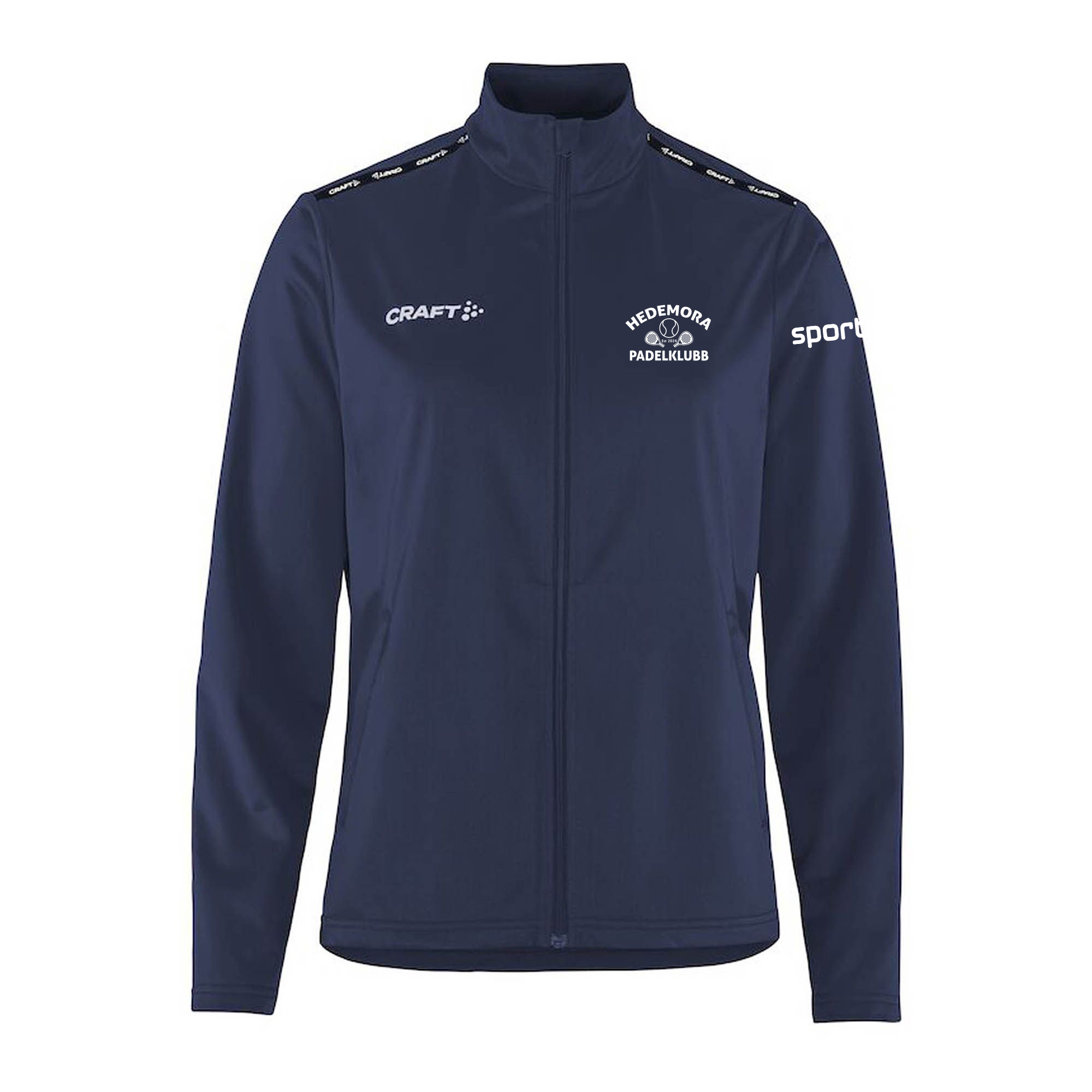 Craft Squad Go Fz Jacket W (Hedemora Padelklubb)