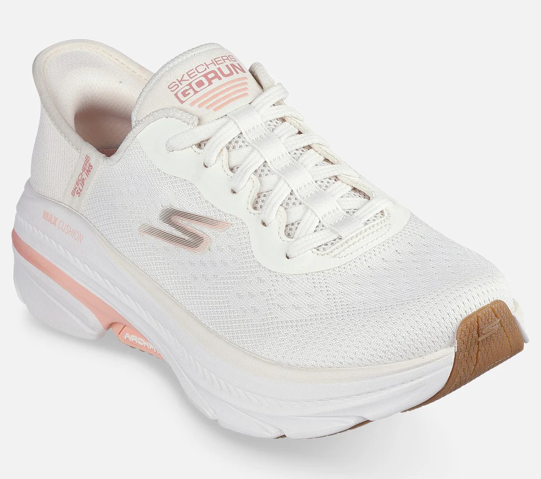Skechers Slip-ins: Max Cushioning Arch Fit 2.0 - Antilles - Natural/Pink - 3