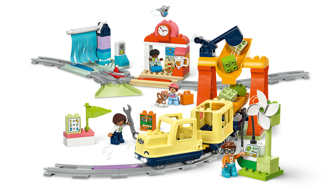 10428  Stort interaktivt pendeltåg V29 - DUPLO - 4