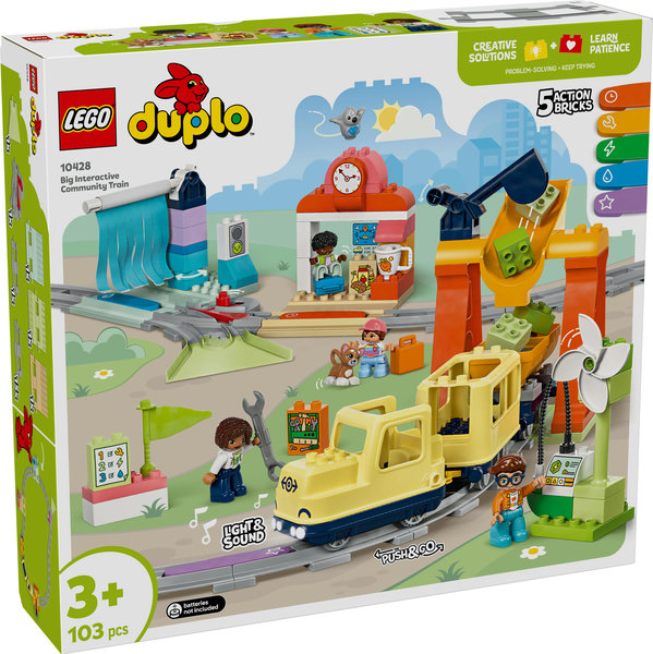 10428  Stort interaktivt pendeltåg V29 - DUPLO