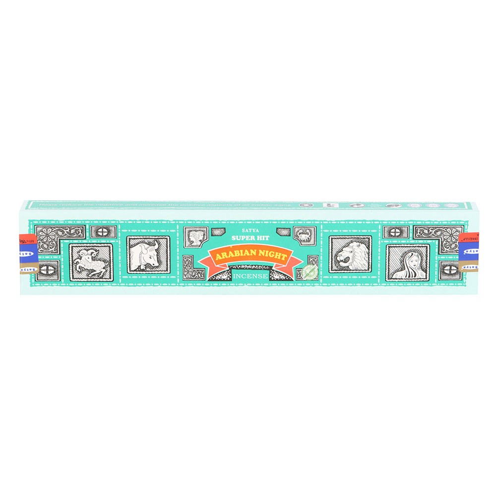Superhit Arabian Night  Rökelse  Pinnar ,  Satya -  15gram paket