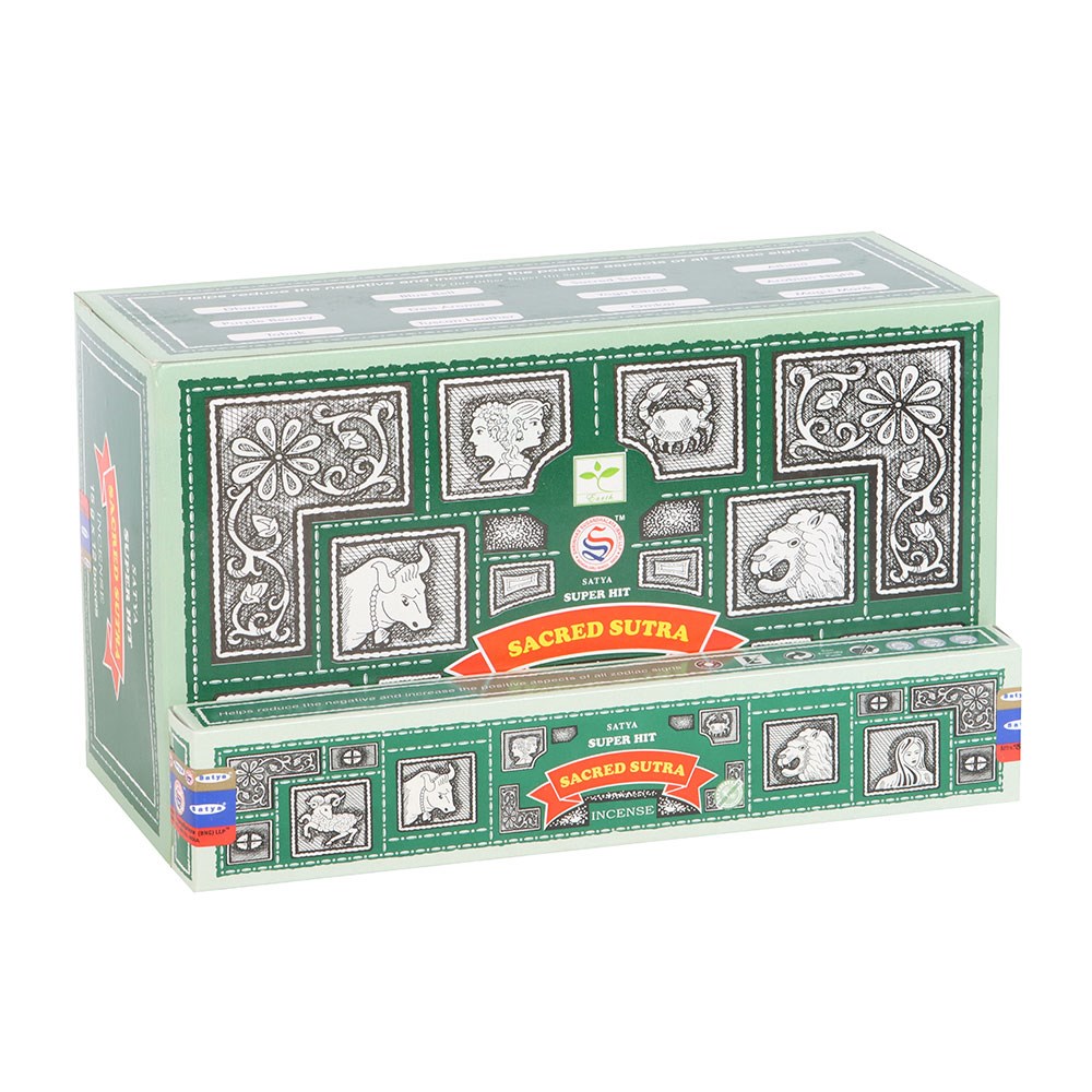 Superhit Sacred Sutra  Rökelse  Pinnar ,  Satya -  15gram paket - 2