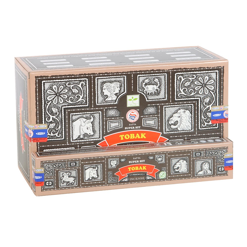 Superhit Tobak  Rökelse  Pinnar ,  Satya -  15gram paket - 2